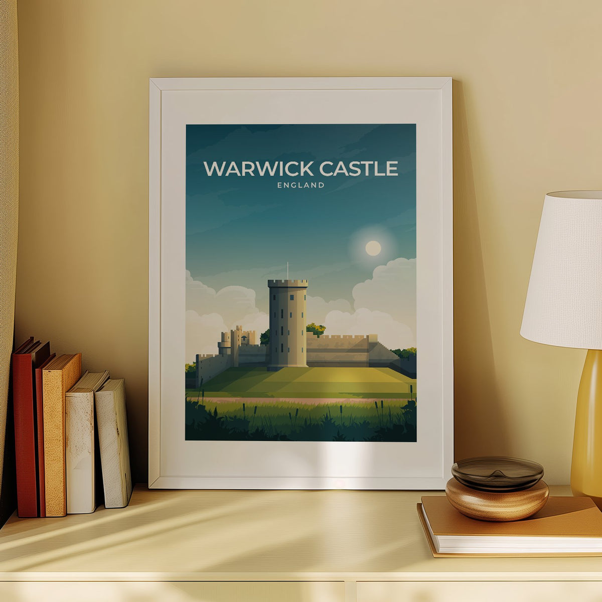 WARWICK CASTLE - ENGLAND - LUSH VIEW PRINTS