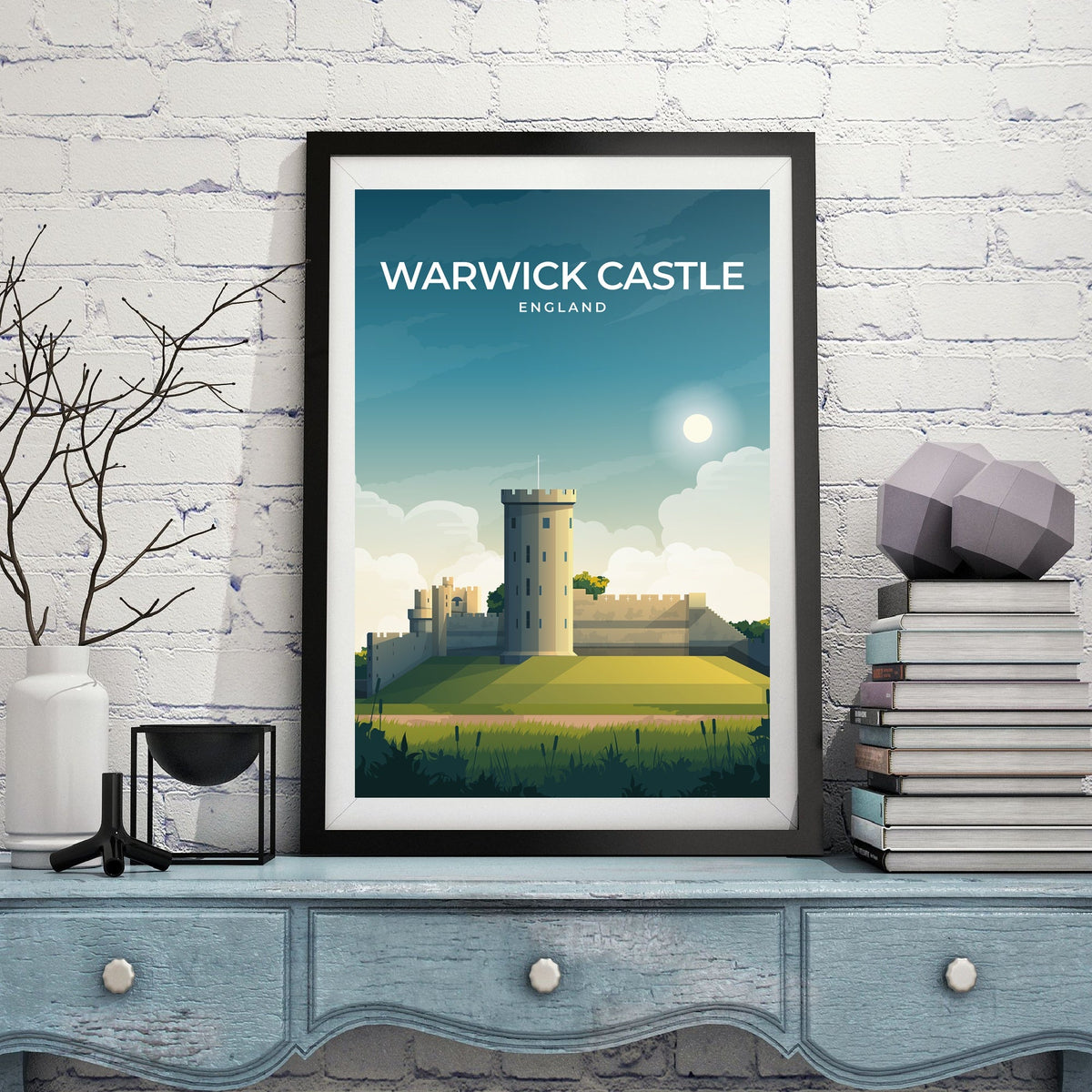 WARWICK CASTLE - ENGLAND - LUSH VIEW PRINTS