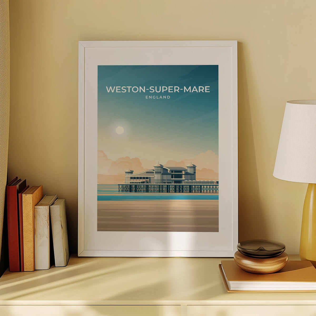 WESTON - SUPER - MARE - ENGLAND - LUSH VIEW PRINTS