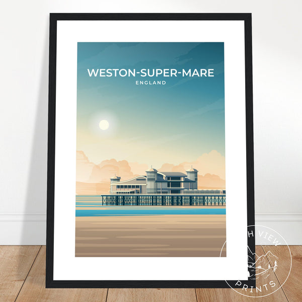 WESTON - SUPER - MARE - ENGLAND - LUSH VIEW PRINTS