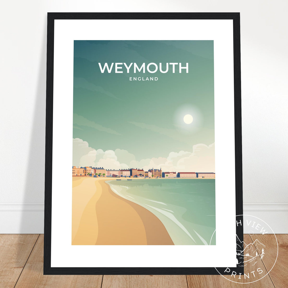 WEYMOUTH - ENGLAND - LUSH VIEW PRINTS