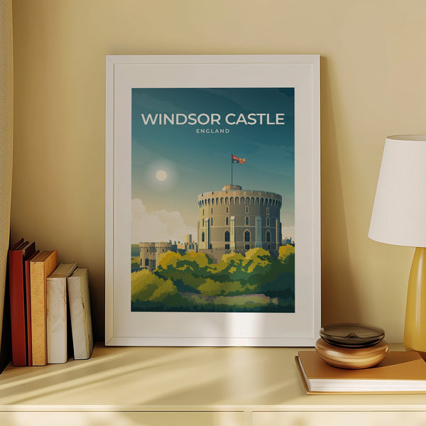 WINDSOR CASTLE - ENGLAND - LUSH VIEW PRINTS