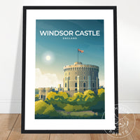 WINDSOR CASTLE - ENGLAND - LUSH VIEW PRINTS