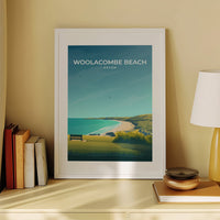 WOOLACOMBE BEACH - DEVON - LUSH VIEW PRINTS