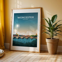 WORCESTER - ENGLAND - LUSH VIEW PRINTS