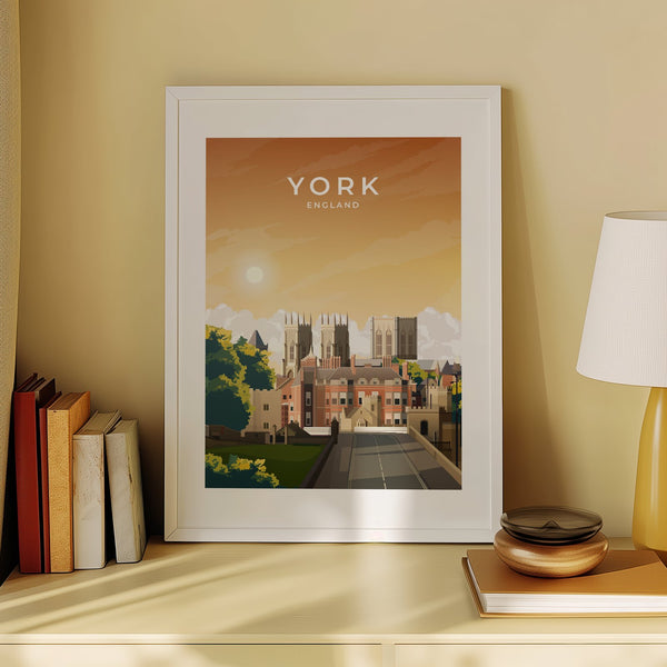 YORK - ENGLAND - LUSH VIEW PRINTS