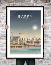 BARRY - WALES - LUSH VIEW PRINTS