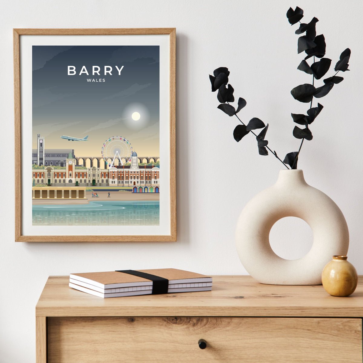 BARRY - WALES - LUSH VIEW PRINTS