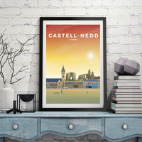 CASTELL-NEDD - CYMRU - LUSH VIEW PRINTS