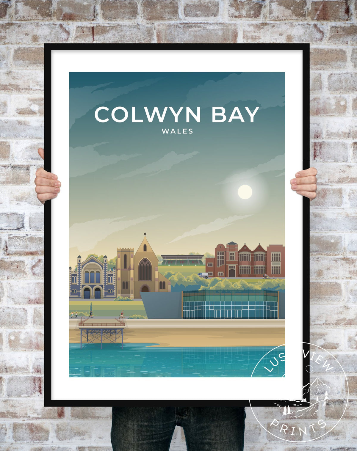 COLWYN BAY - WALES - LUSH VIEW PRINTS