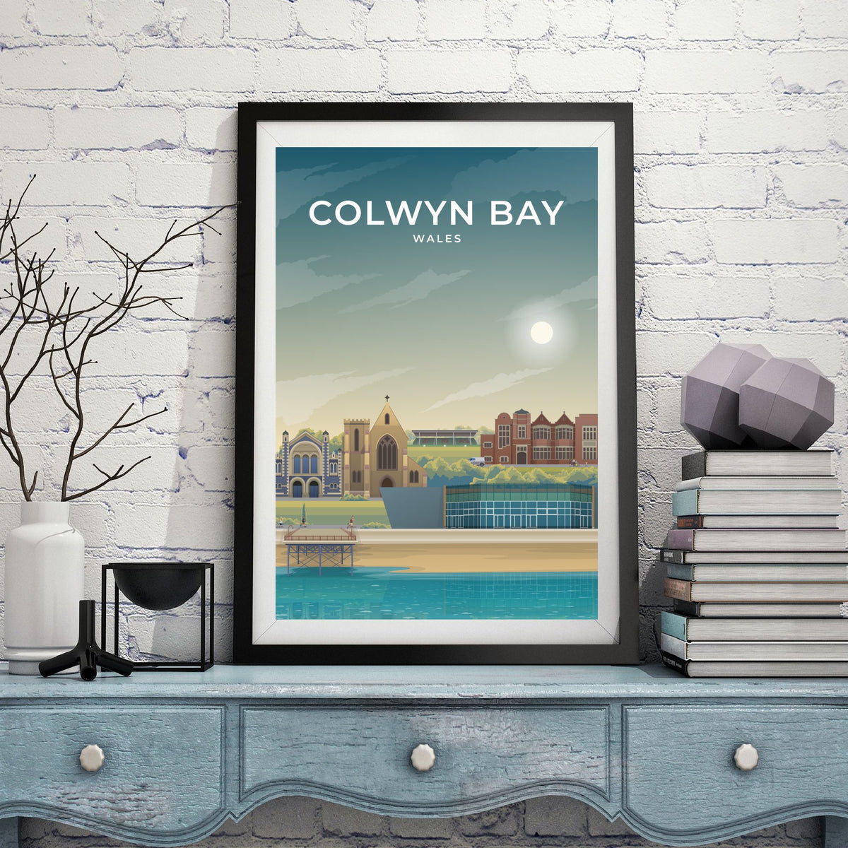 COLWYN BAY - WALES - LUSH VIEW PRINTS