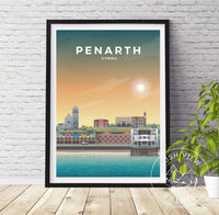 PENARTH - CYMRU - LUSH VIEW PRINTS