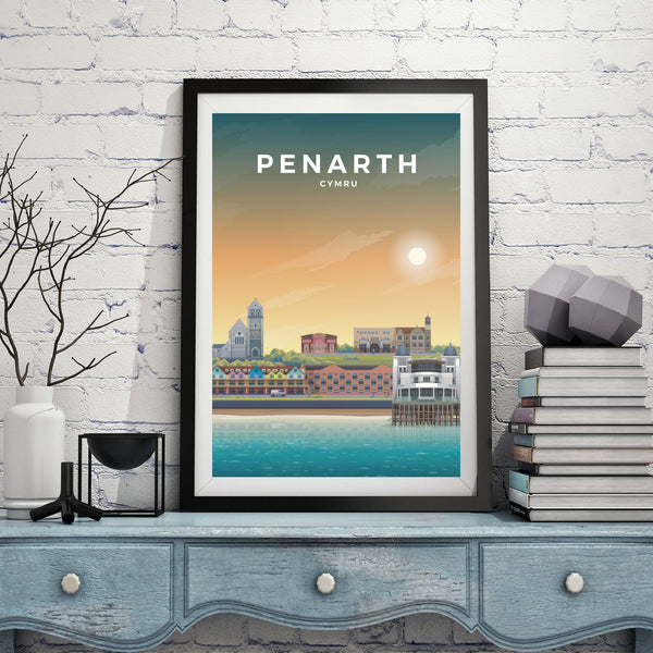 PENARTH - CYMRU - LUSH VIEW PRINTS