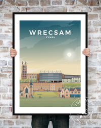 WRECSAM - CYMRU - LUSH VIEW PRINTS