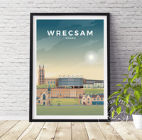 WRECSAM - CYMRU - LUSH VIEW PRINTS