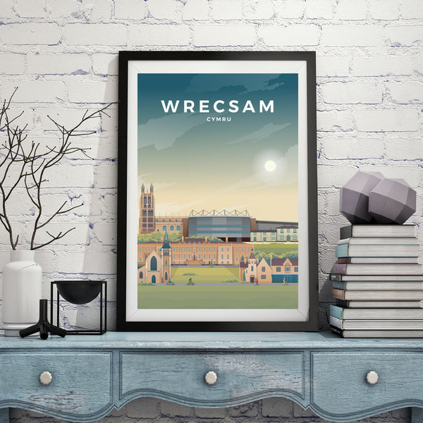 WRECSAM - CYMRU - LUSH VIEW PRINTS