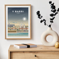 Y BARRI - CYMRU - LUSH VIEW PRINTS